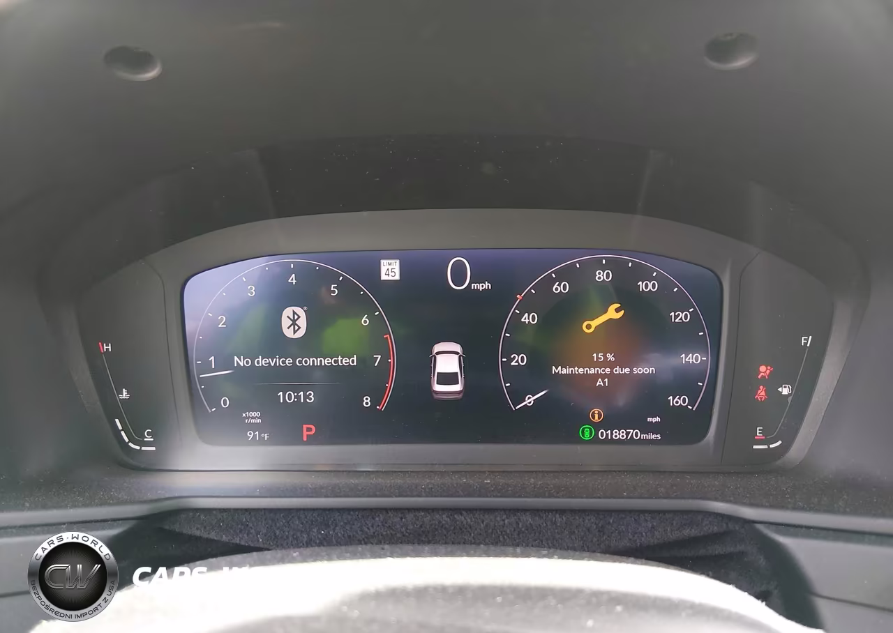 2025 Honda Accord Se VIN:1HGCY1F45SA070887 - 7