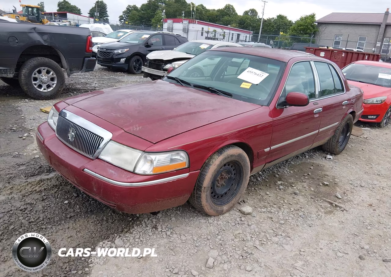2003 Mercury Grand Marquis Gs VIN:2MEFM74W33X608623 - 2