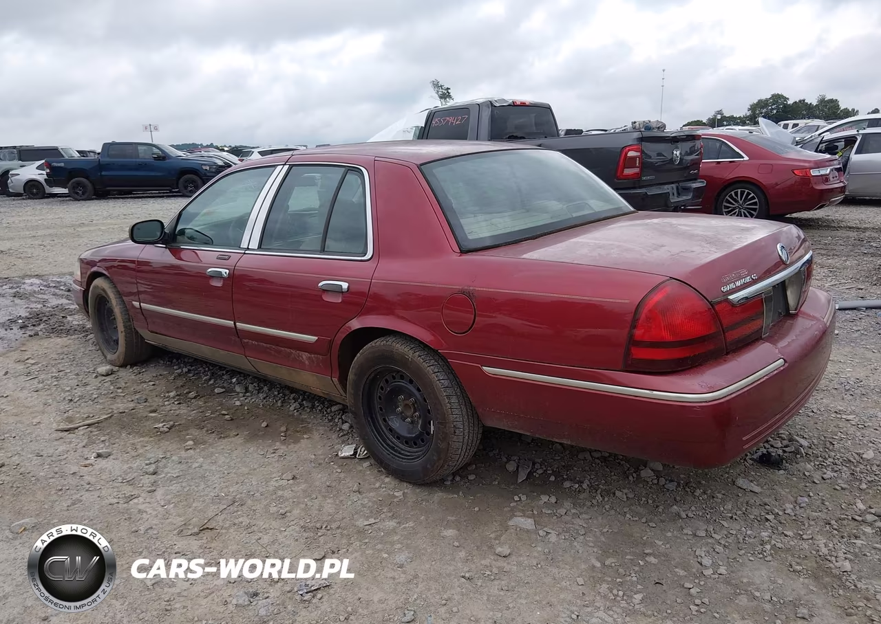 2003 Mercury Grand Marquis Gs VIN:2MEFM74W33X608623 - 3