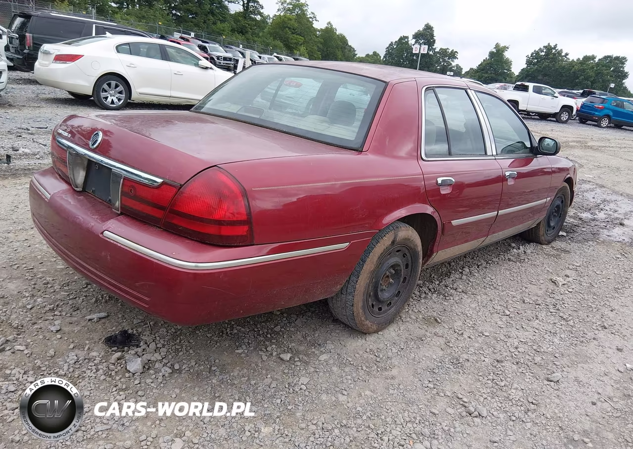 2003 Mercury Grand Marquis Gs VIN:2MEFM74W33X608623 - 4
