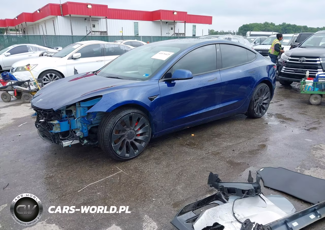 2023 Tesla Model 3 Performance Dual Motor All-Wheel Drive VIN:5YJ3E1EC0PF586489 - 2