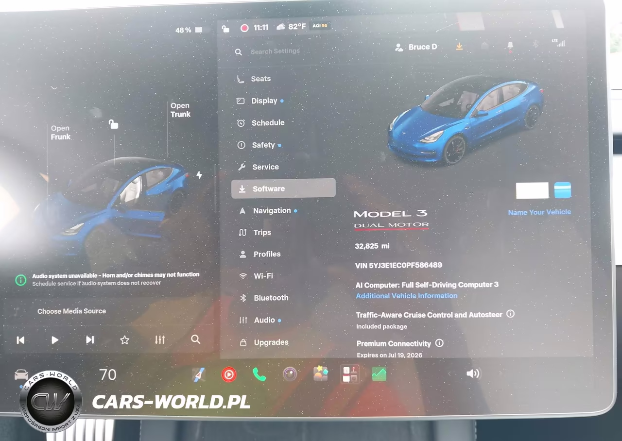 2023 Tesla Model 3 Performance Dual Motor All-Wheel Drive VIN:5YJ3E1EC0PF586489 - 7