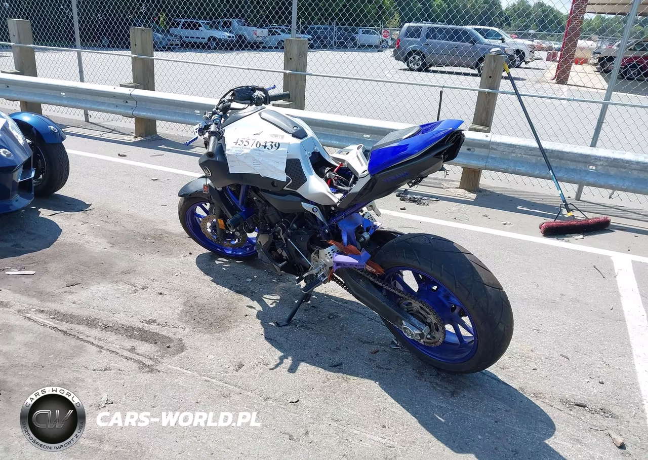 2016 Yamaha Fz07 VIN:JYARM06E8GA007633 - 3