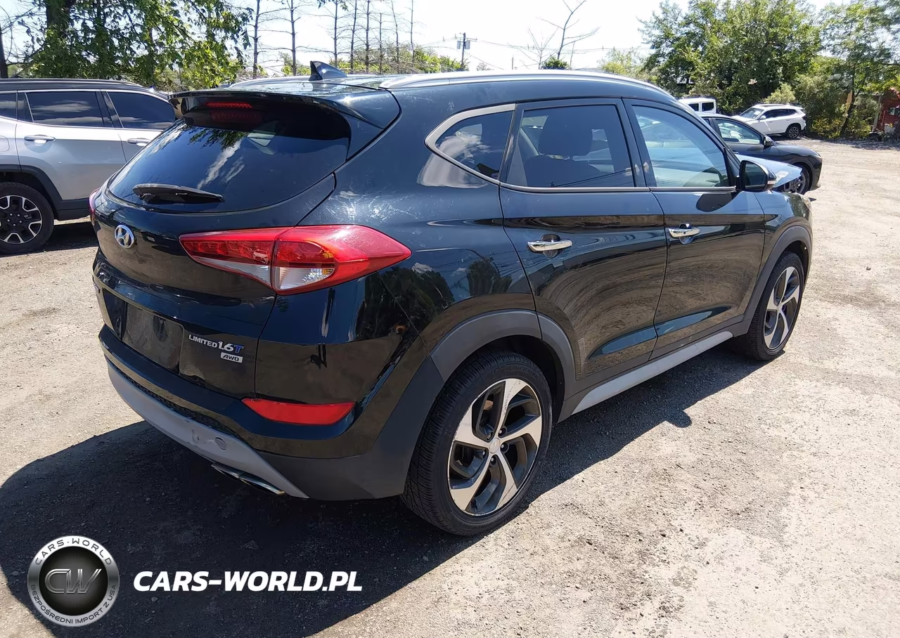 2017 Hyundai Tucson Limited VIN:KM8J3CA26HU388641 - 4