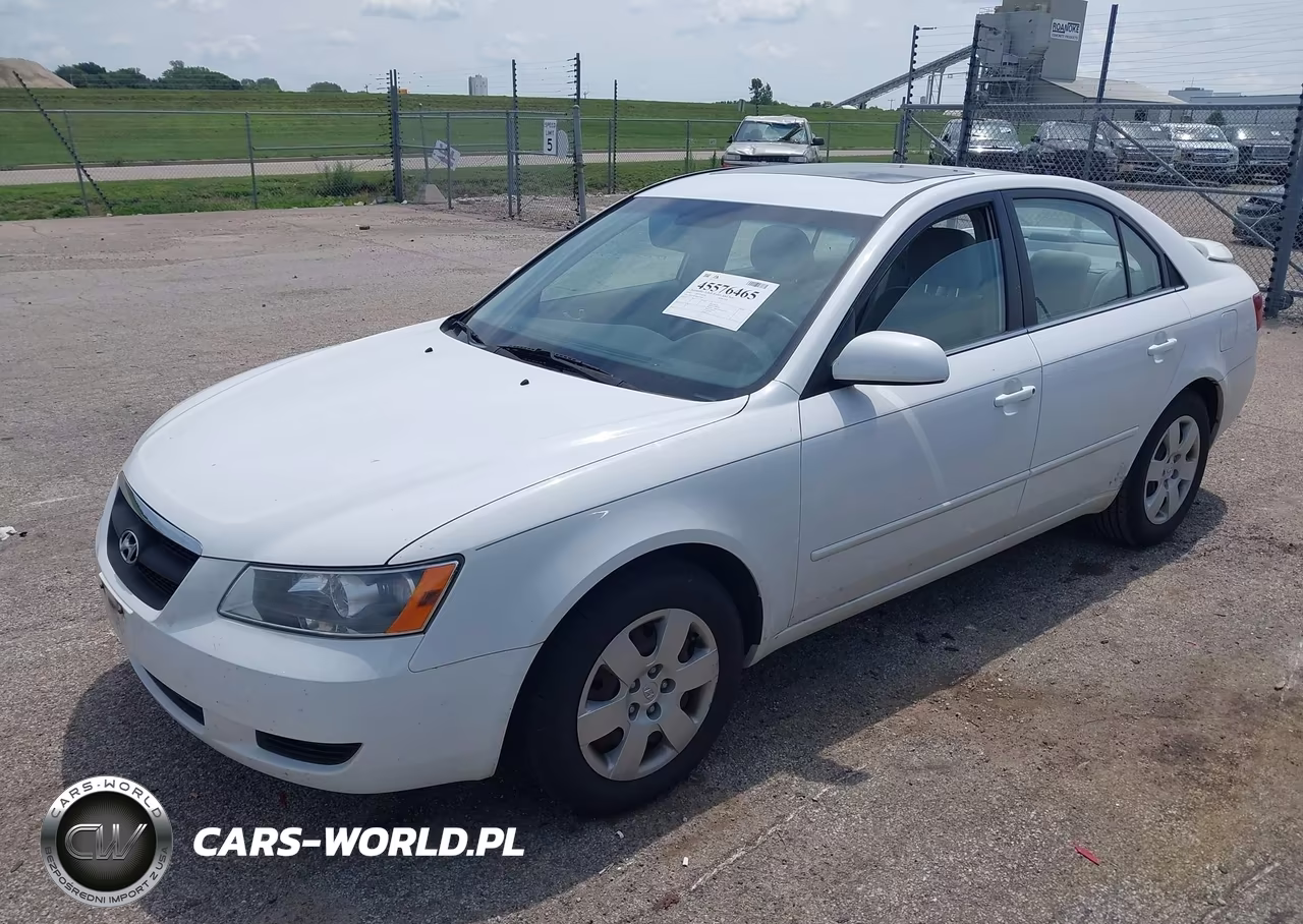 2008 Hyundai Sonata Gls VIN:5NPET46C98H383800 - 2