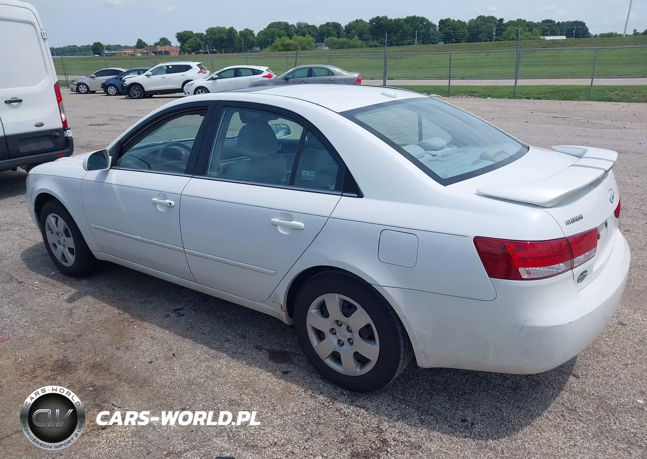 2008 Hyundai Sonata Gls VIN:5NPET46C98H383800 - 3