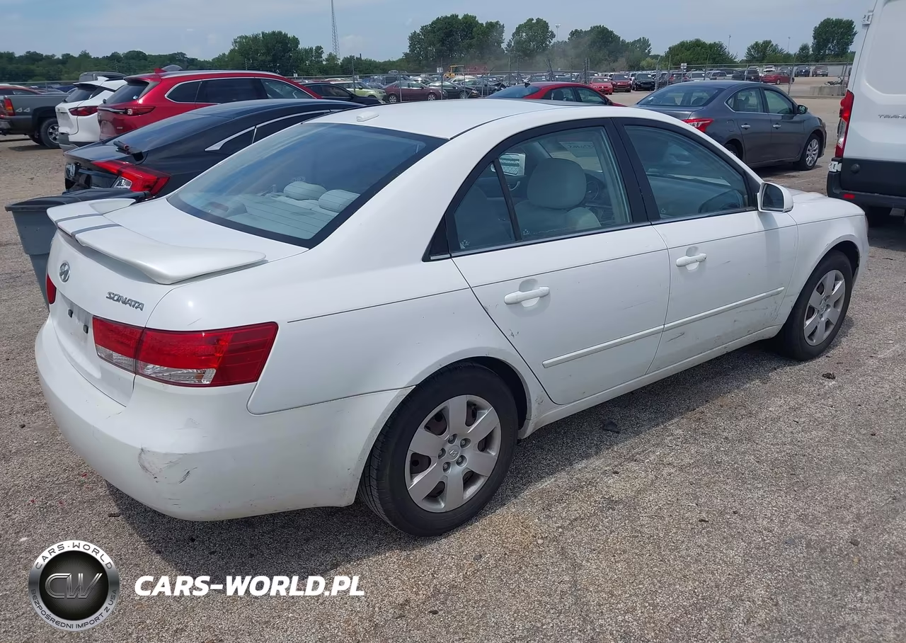 2008 Hyundai Sonata Gls VIN:5NPET46C98H383800 - 4