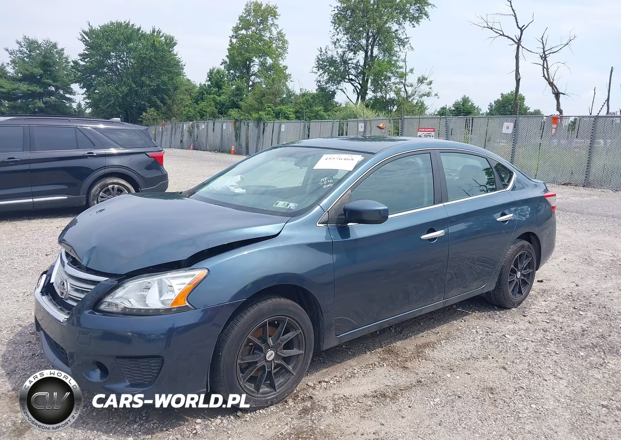 2015 Nissan Sentra Sv VIN:3N1AB7AP3FY350226 - 2