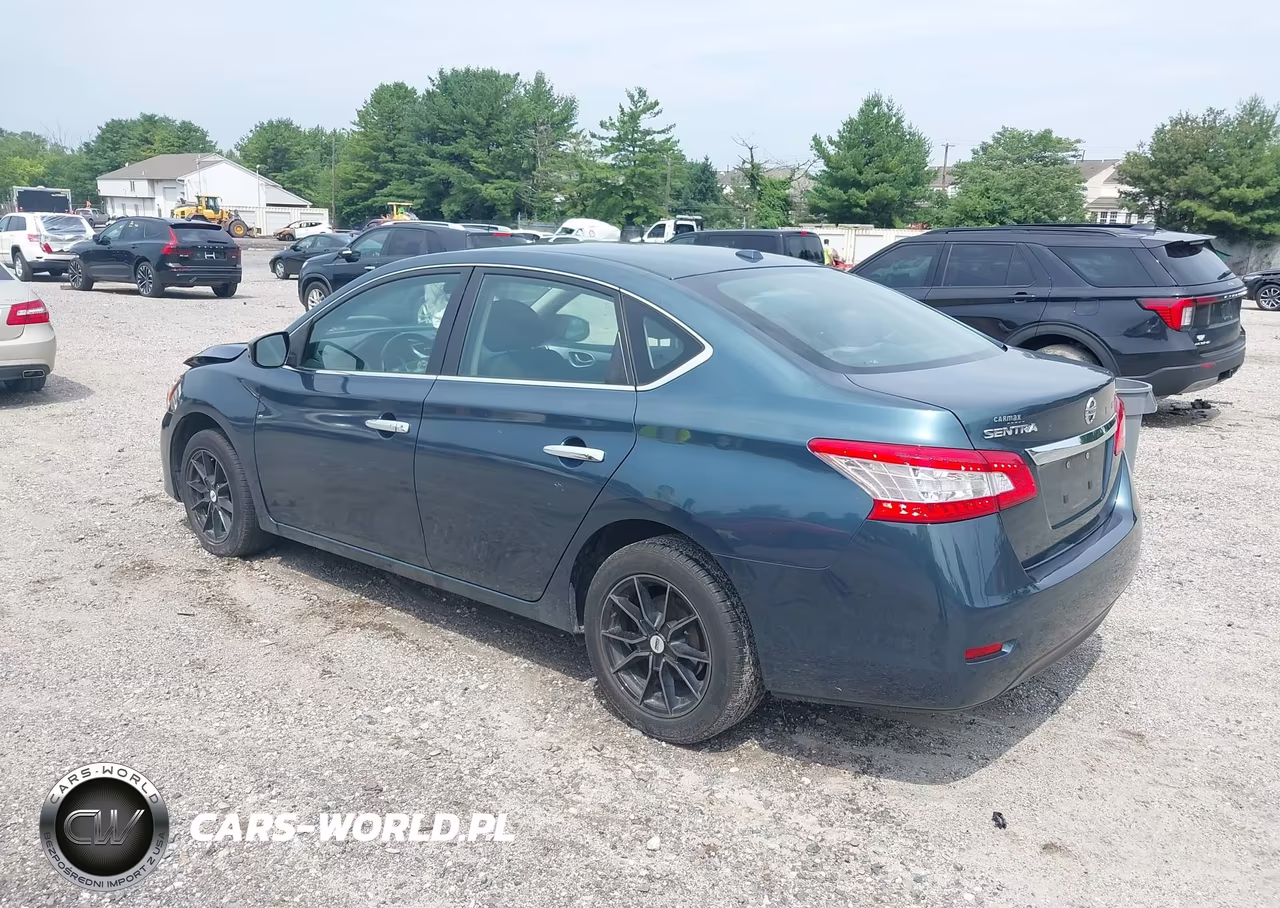 2015 Nissan Sentra Sv VIN:3N1AB7AP3FY350226 - 3