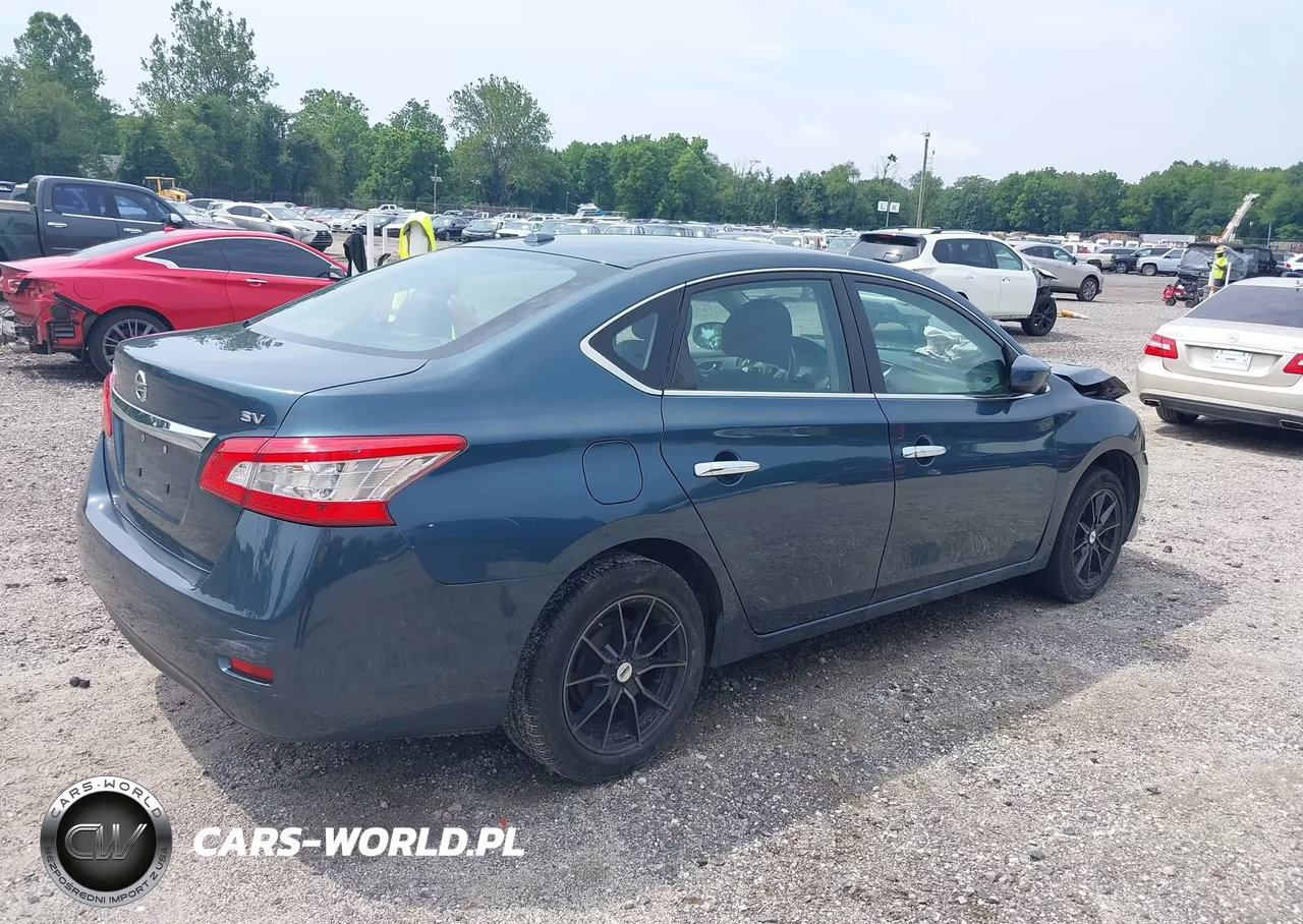 2015 Nissan Sentra Sv VIN:3N1AB7AP3FY350226 - 4