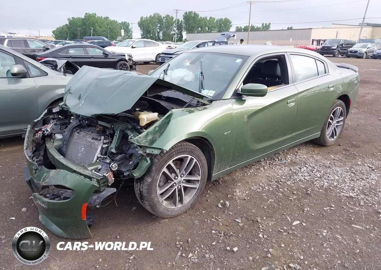 2018 Dodge Charger Gt Awd VIN:2C3CDXJG8JH262405 - 2