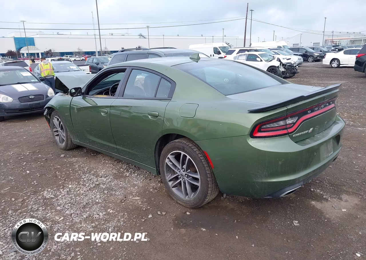 2018 Dodge Charger Gt Awd VIN:2C3CDXJG8JH262405 - 3