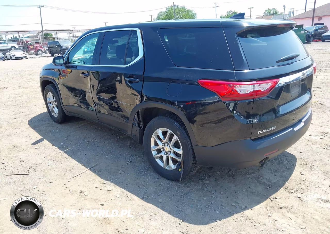 2020 Chevrolet Traverse Awd Ls VIN:1GNEVFKW1LJ222547 - 3