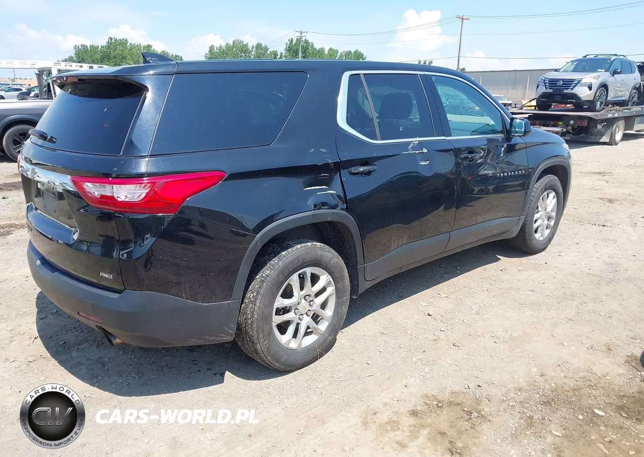 2020 Chevrolet Traverse Awd Ls VIN:1GNEVFKW1LJ222547 - 4