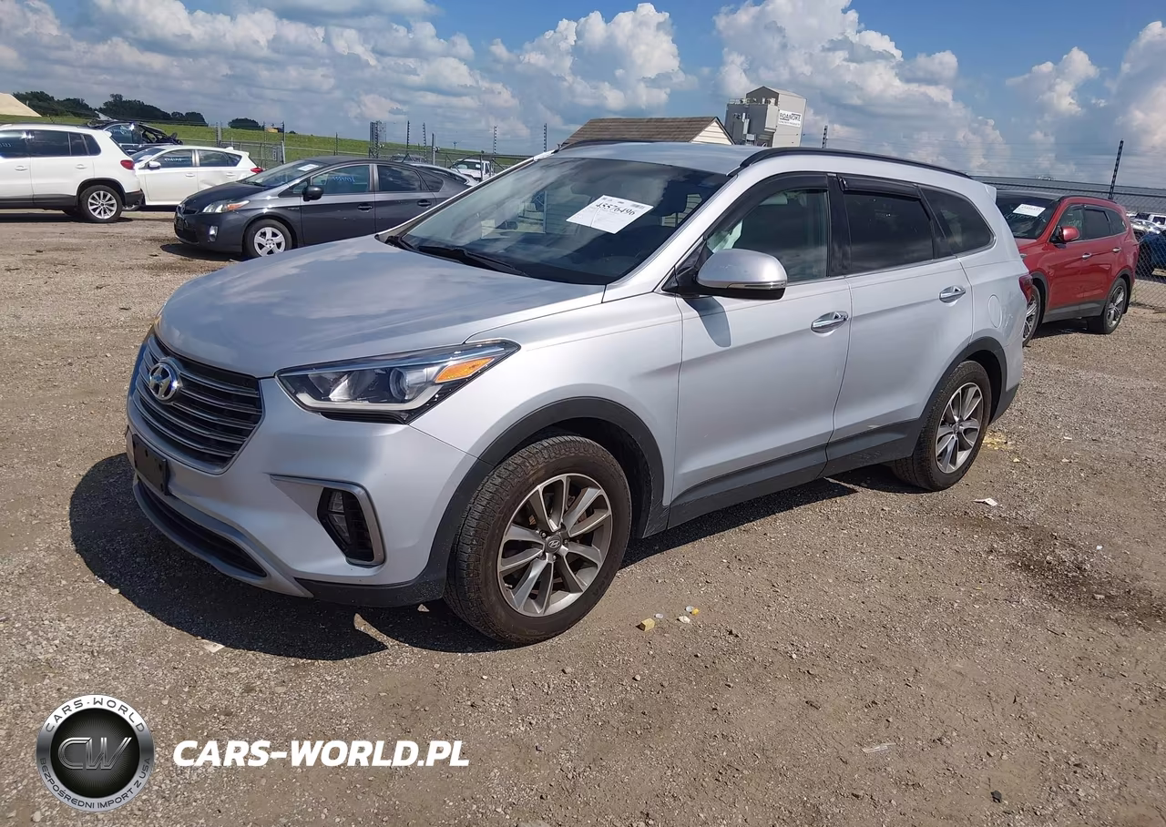 2017 Hyundai Santa Fe Se VIN:KM8SN4HF0HU228090 - 2