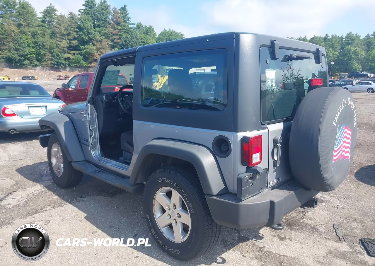 2013 Jeep Wrangler Sport VIN:1C4AJWAG8DL549546 - 3