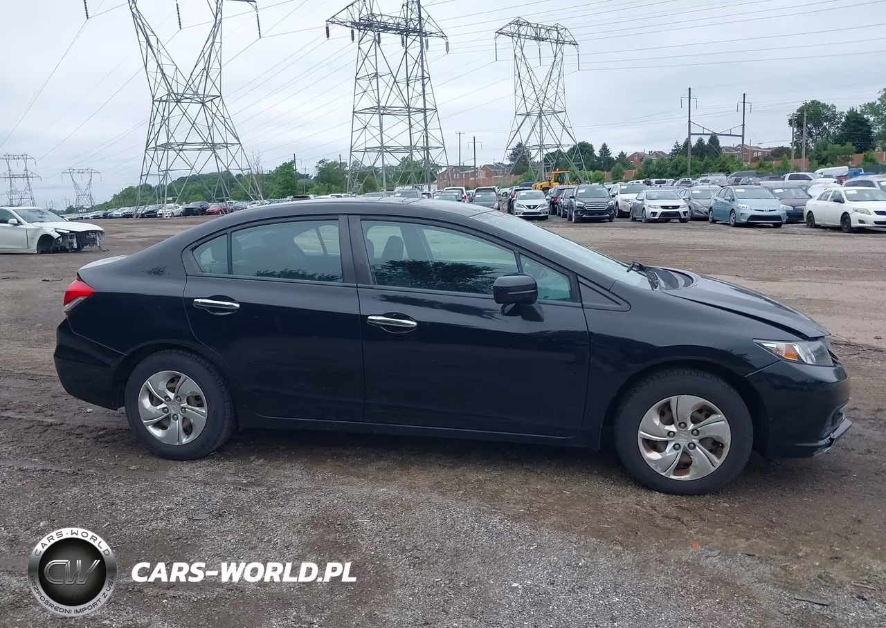 2014 Honda Civic Lx VIN:19XFB2F58EE201789 - 14