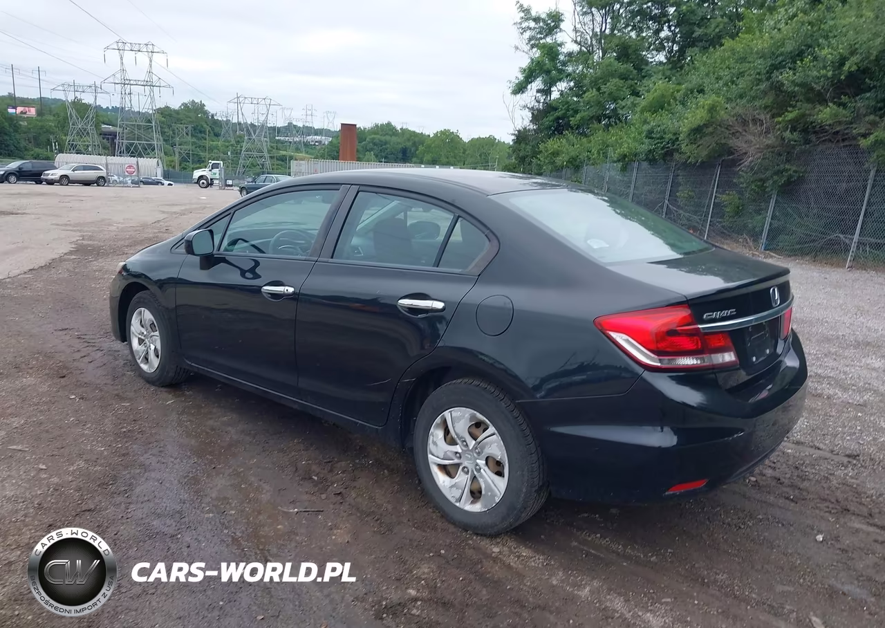 2014 Honda Civic Lx VIN:19XFB2F58EE201789 - 3
