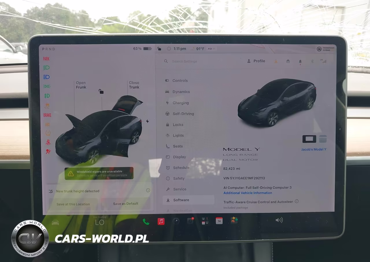 2021 Tesla Model Y Long Range Dual Motor All-Wheel Drive VIN:5YJYGAEE1MF292113 - 7