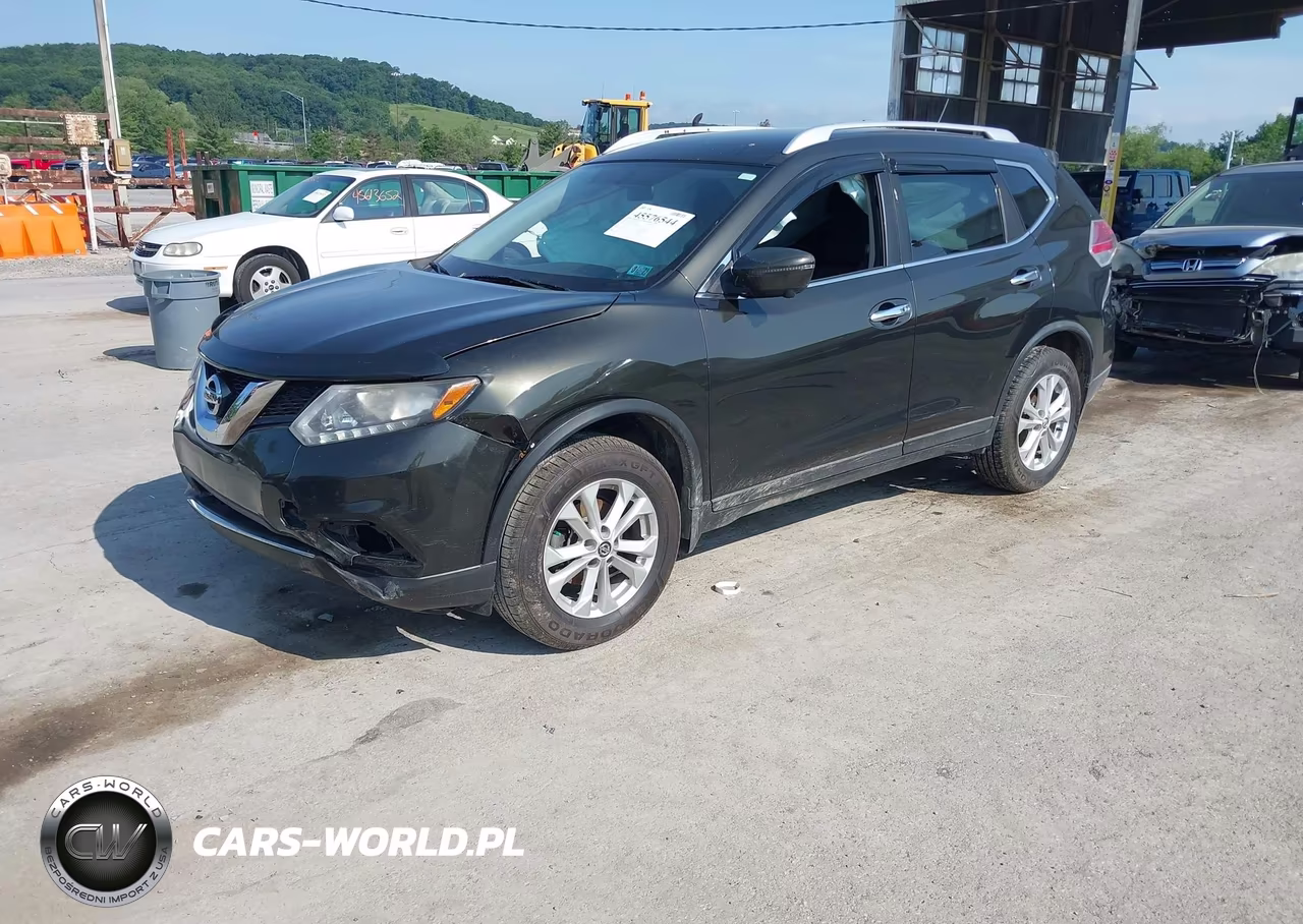 2016 Nissan Rogue Sv VIN:KNMAT2MV9GP720878 - 2
