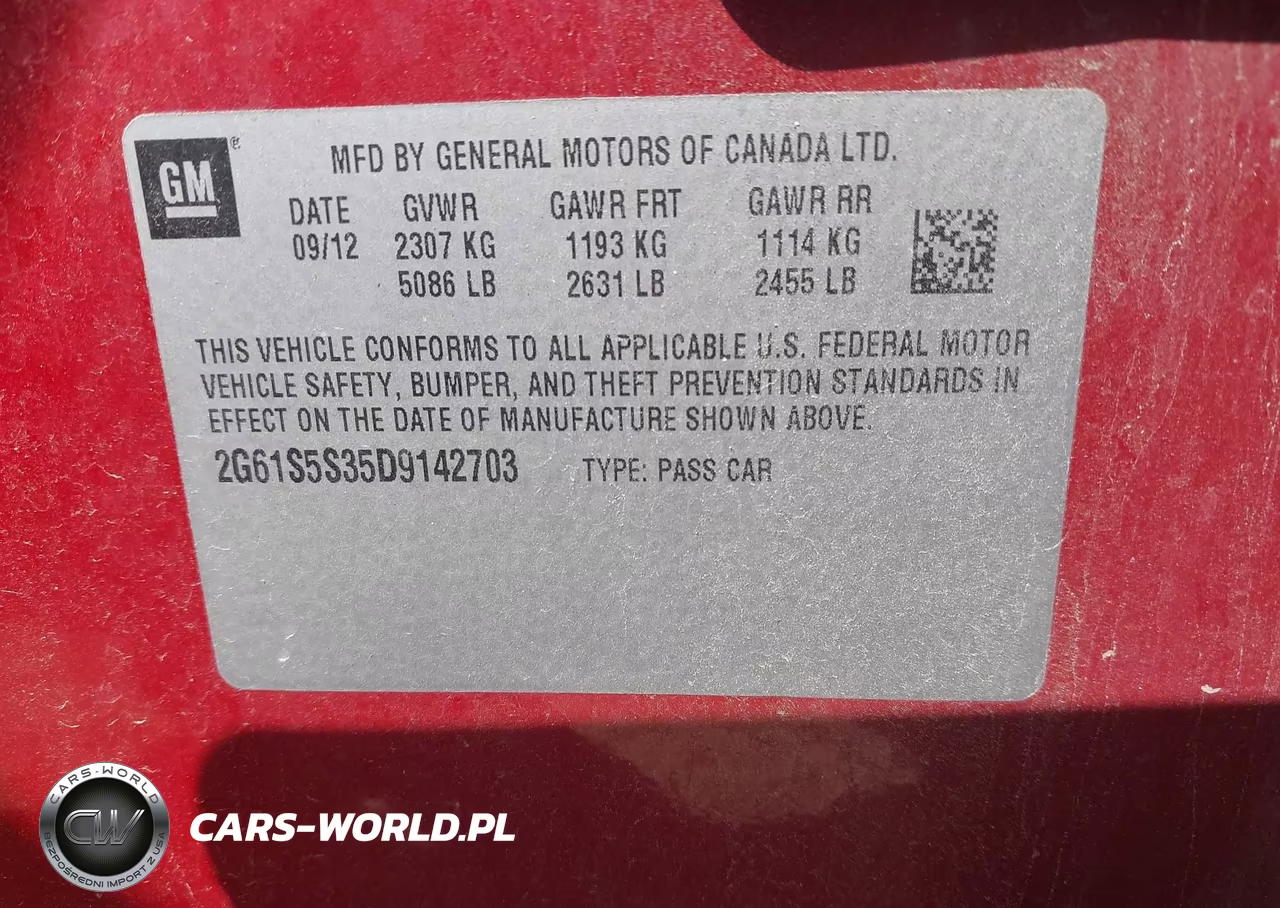2013 Cadillac Xts Premium VIN:2G61S5S35D9142703 - 9