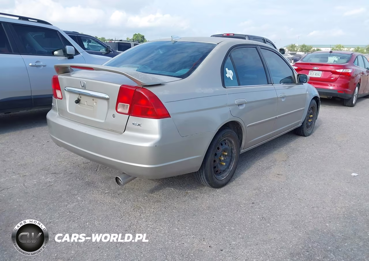2001 Honda Civic Ex VIN:2HGES26731H523494 - 4