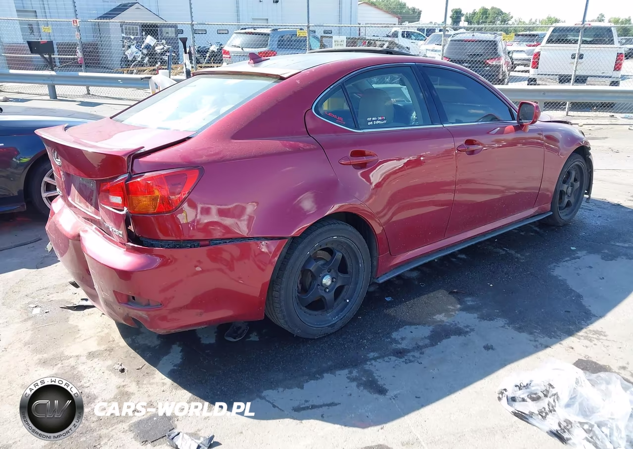 2007 Lexus Is 250 VIN:JTHCK262075009983 - 4