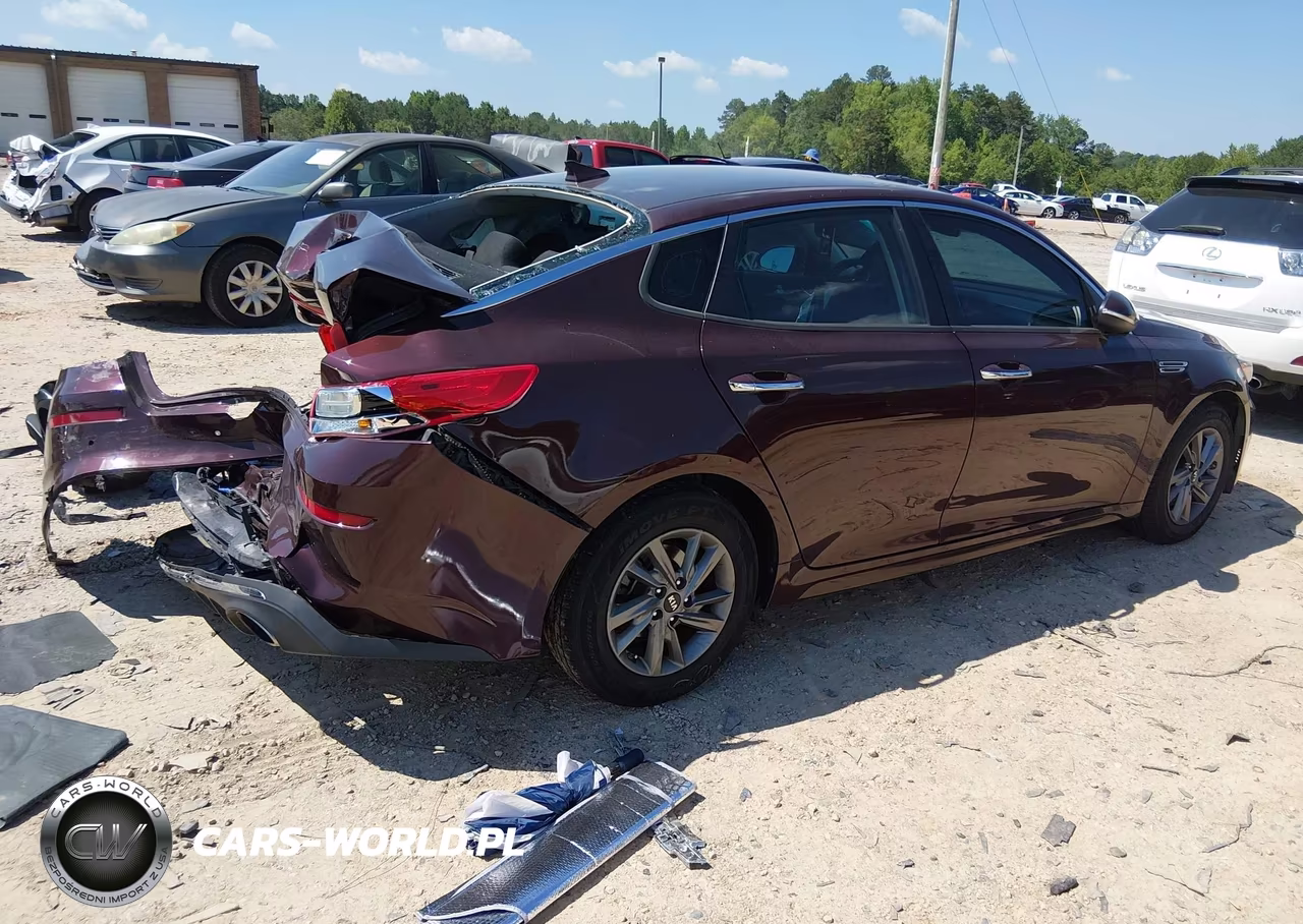 2020 Kia Optima Lx VIN:5XXGT4L32LG437746 - 4