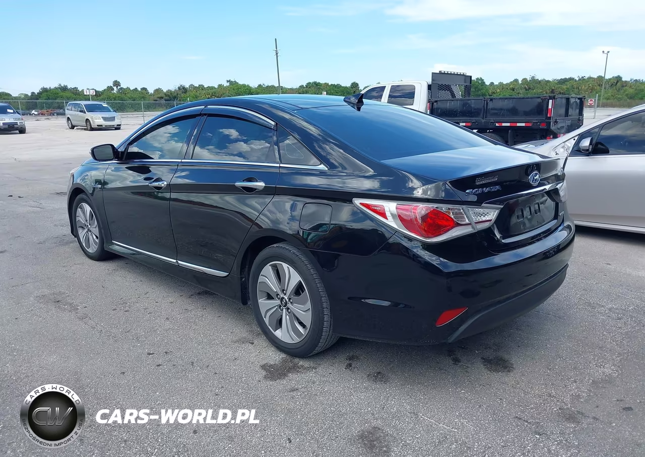 2015 Hyundai Sonata Hybrid Limited VIN:KMHEC4A40FA119400 - 3