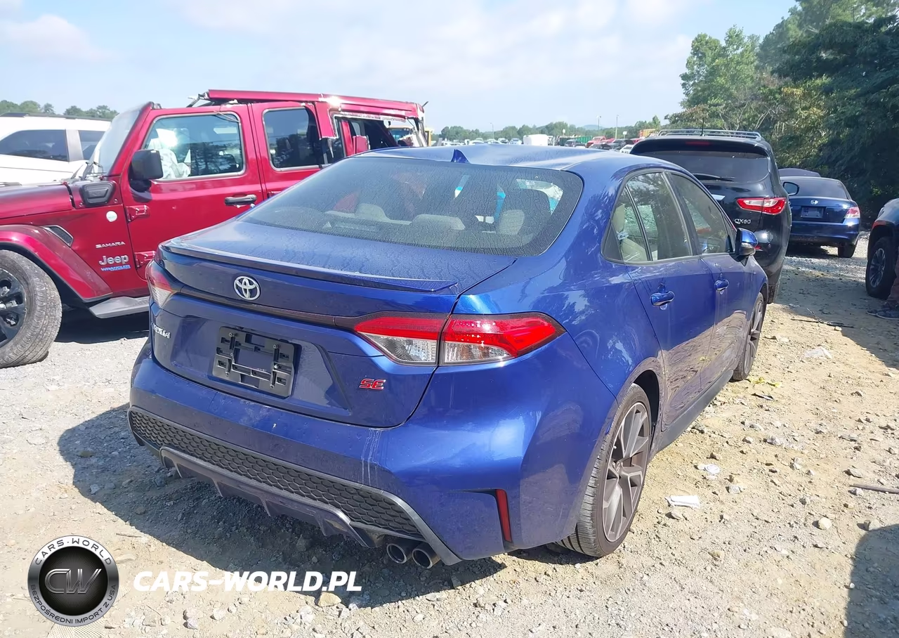 2020 Toyota Corolla Se VIN:JTDS4RCE4LJ043232 - 4