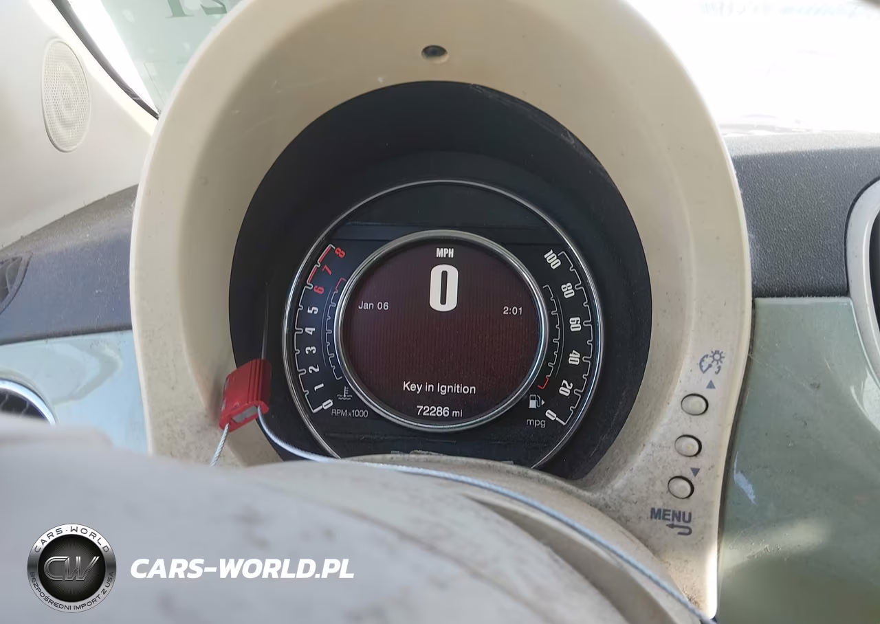 2017 Fiat 500 Pop VIN:3C3CFFKRXHT604197 - 7