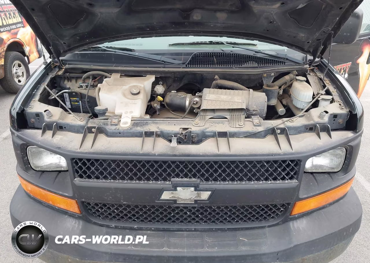 2006 Chevrolet Express Work Van VIN:1GCFG15X261104493 - 10