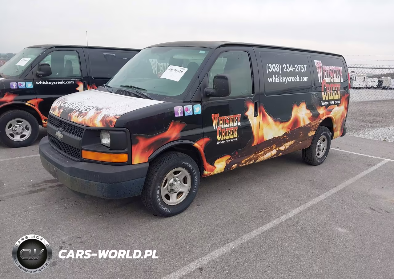 2006 Chevrolet Express Work Van VIN:1GCFG15X261104493 - 2