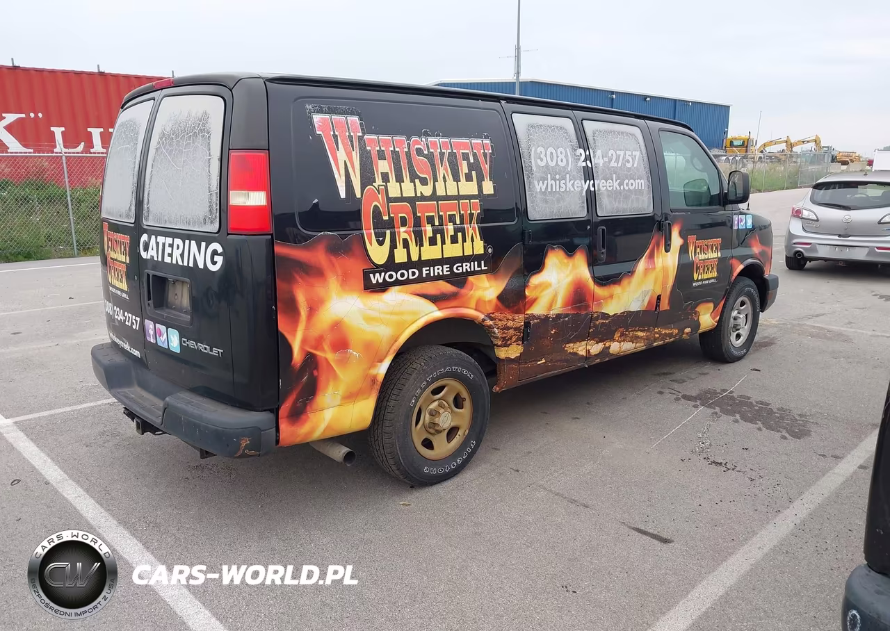 2006 Chevrolet Express Work Van VIN:1GCFG15X261104493 - 4