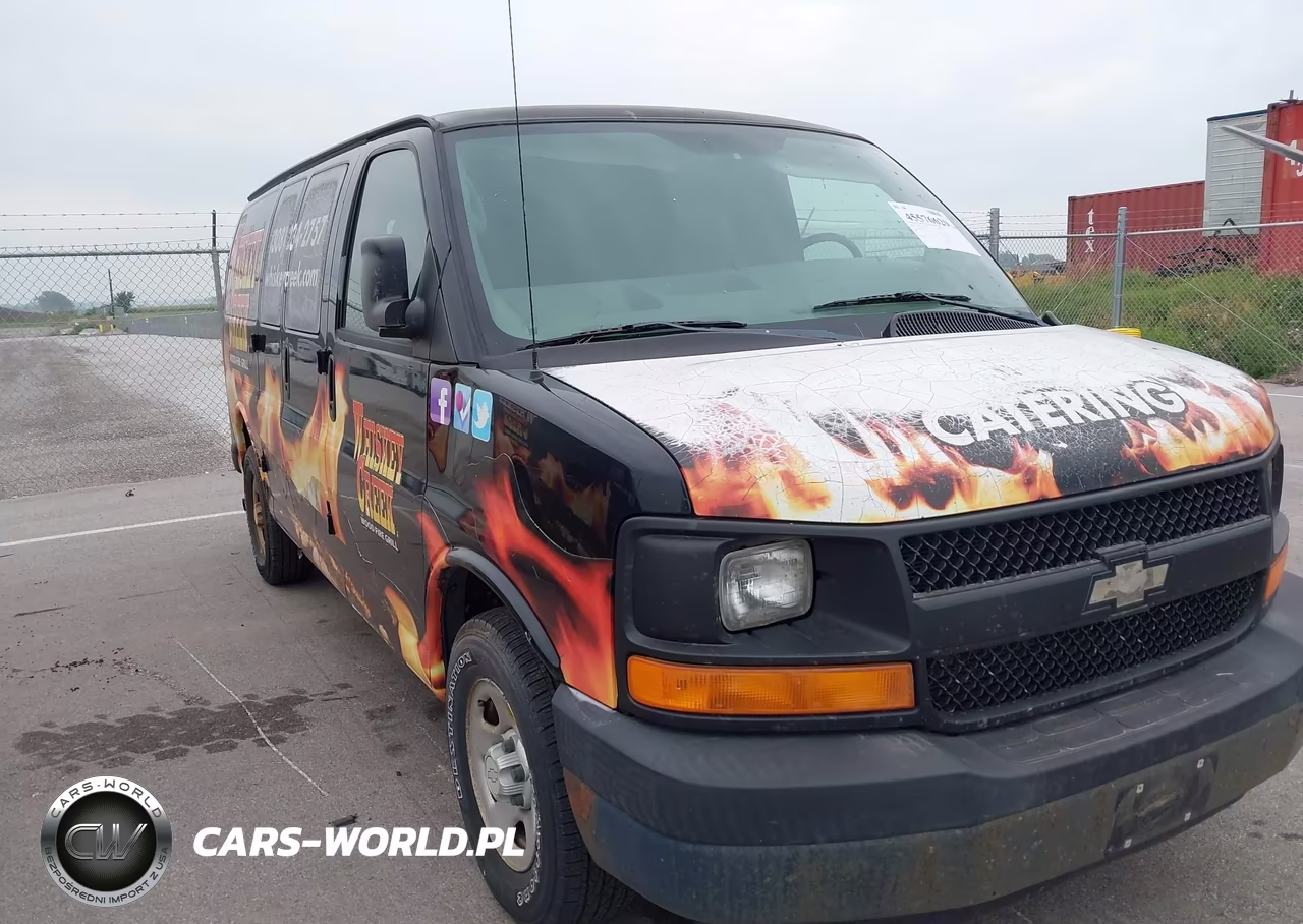 2006 Chevrolet Express Work Van VIN:1GCFG15X261104493 - 6