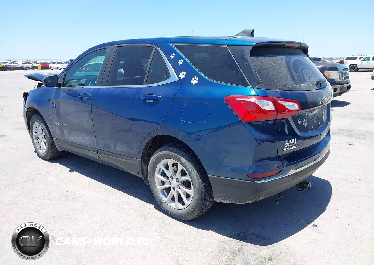 2021 Chevrolet Equinox Fwd Lt VIN:2GNAXKEV2M6128079 - 3