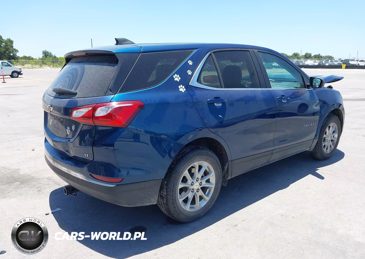 2021 Chevrolet Equinox Fwd Lt VIN:2GNAXKEV2M6128079 - 4