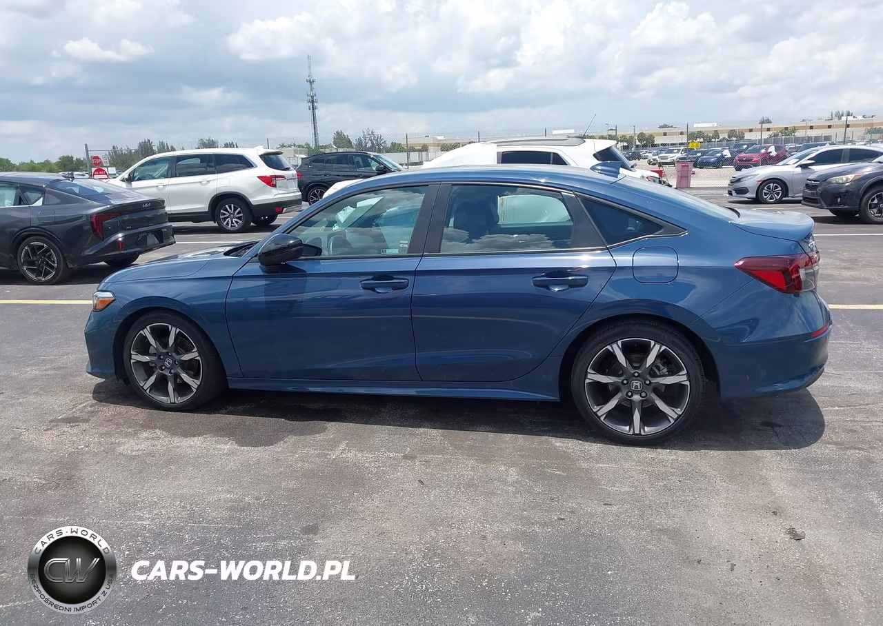 2025 Honda Civic Hybrid Sport-Sport Touring VIN:2HGFE4F86SH344836 - 15