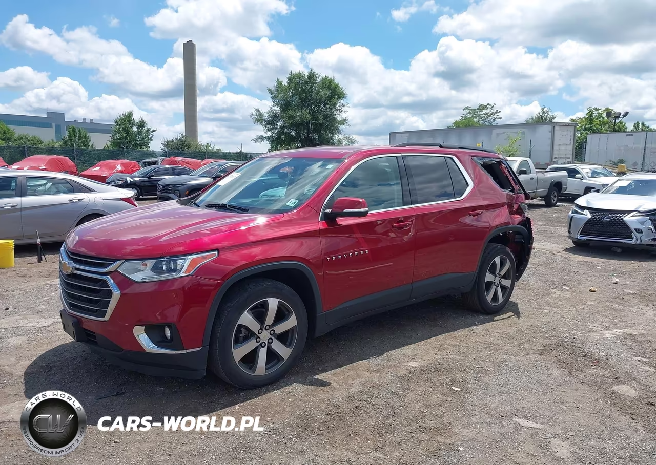 2021 Chevrolet Traverse Awd Lt Leather VIN:1GNEVHKW5MJ126790 - 2