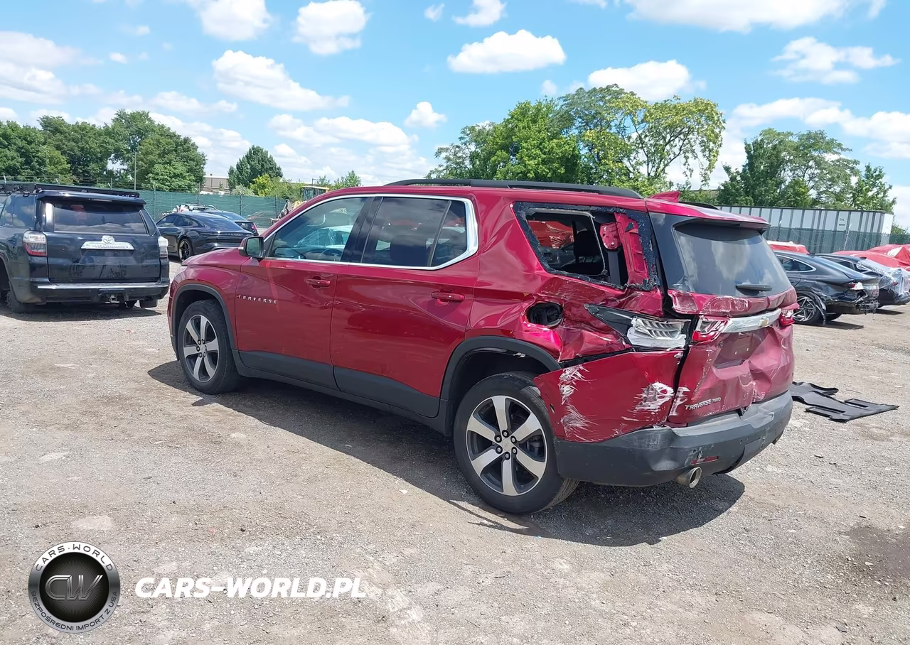 2021 Chevrolet Traverse Awd Lt Leather VIN:1GNEVHKW5MJ126790 - 3
