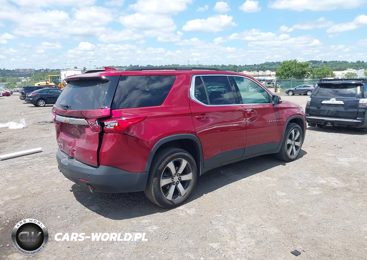 2021 Chevrolet Traverse Awd Lt Leather VIN:1GNEVHKW5MJ126790 - 4