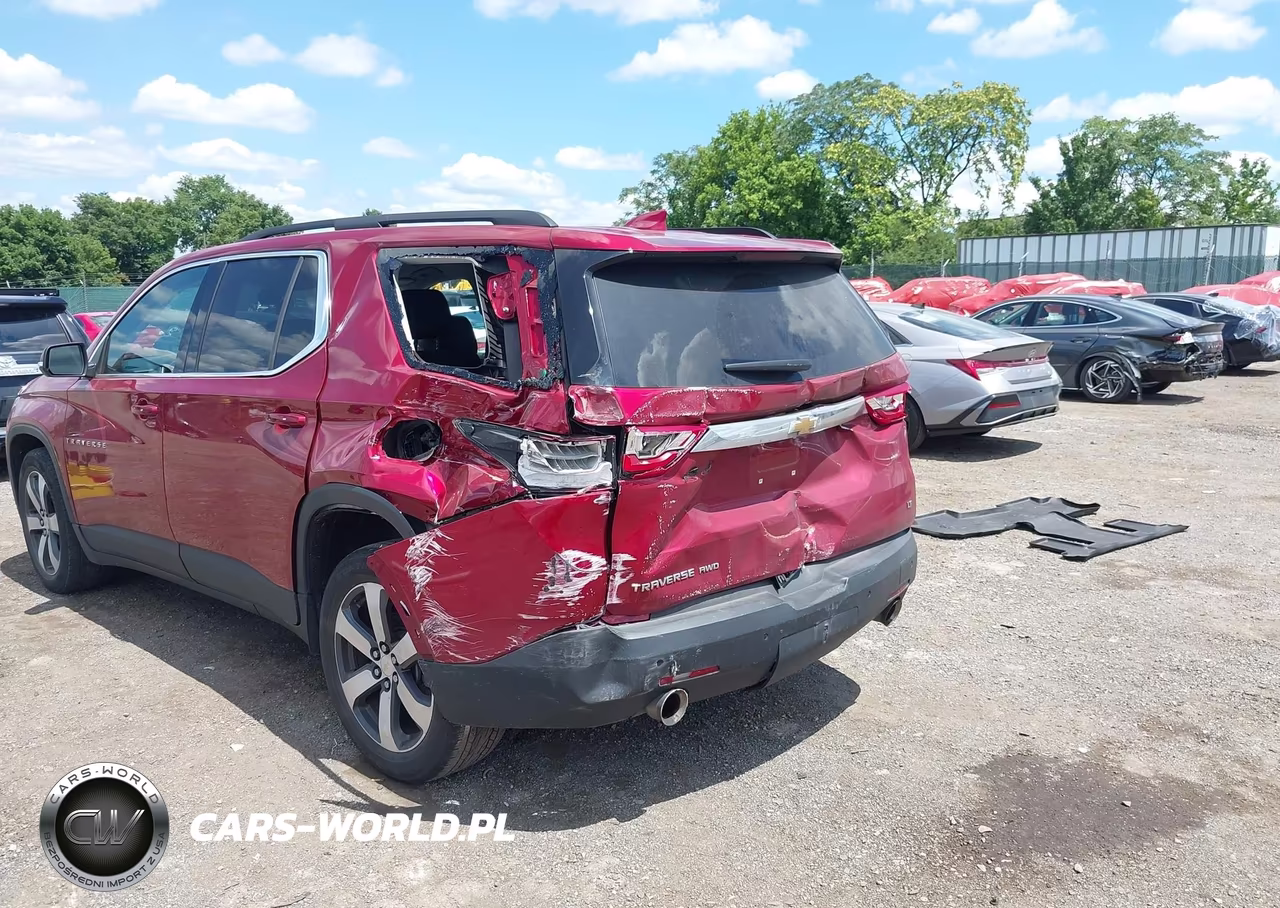 2021 Chevrolet Traverse Awd Lt Leather VIN:1GNEVHKW5MJ126790 - 6