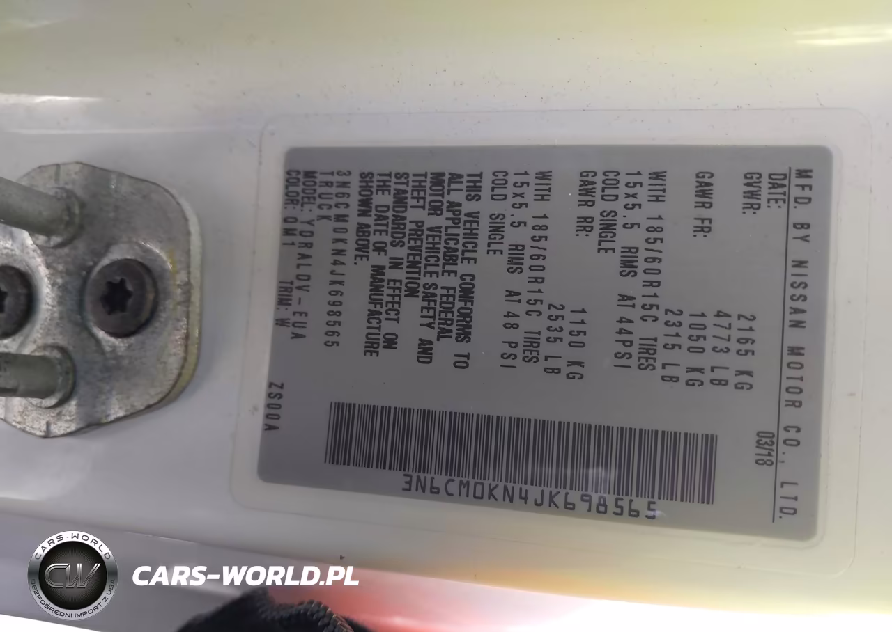 2018 Nissan Nv200 S VIN:3N6CM0KN4JK698565 - 9