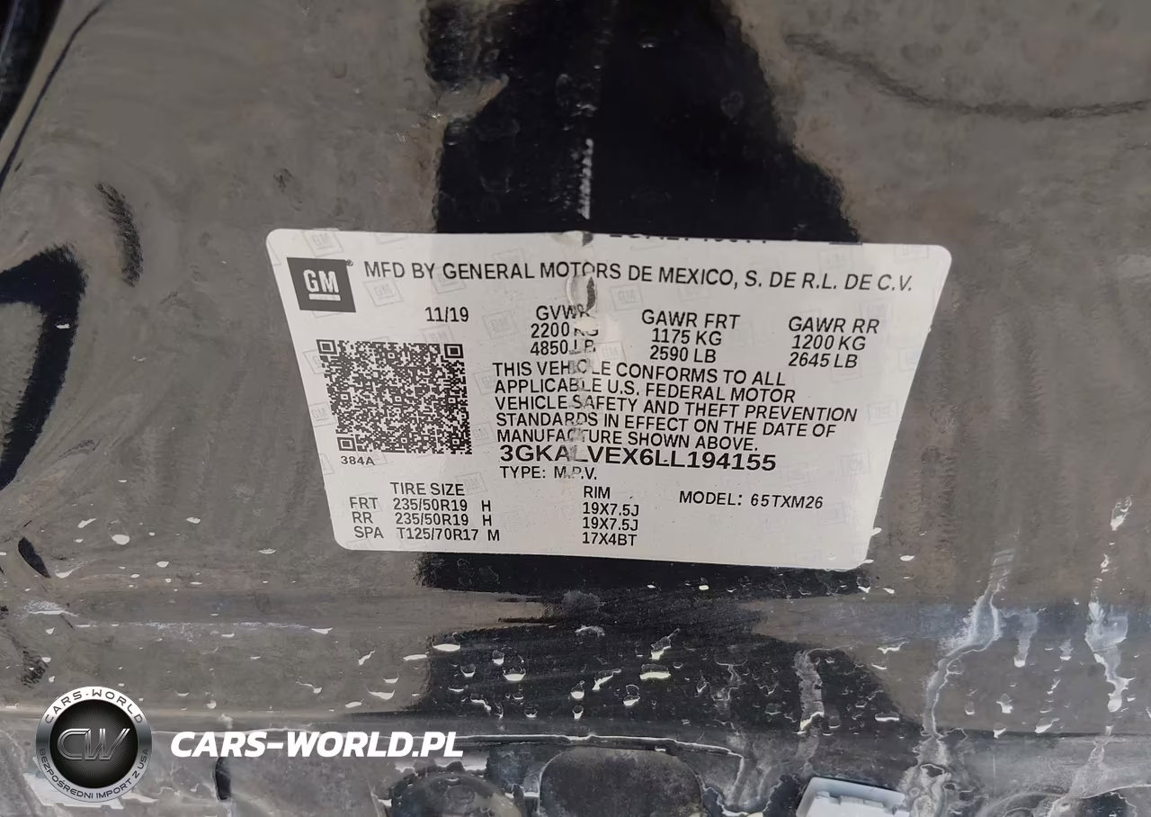 2020 GMC Terrain Awd Slt VIN:3GKALVEX6LL194155 - 9