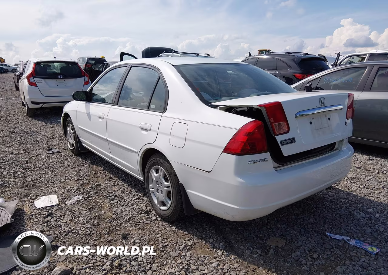 2002 Honda Civic Lx VIN:2HGES16592H563105 - 3