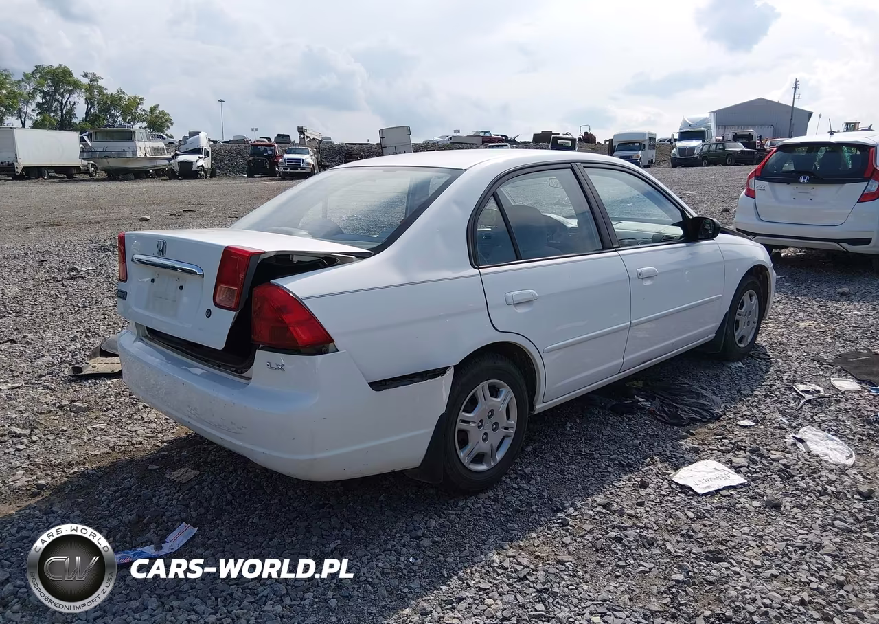 2002 Honda Civic Lx VIN:2HGES16592H563105 - 4