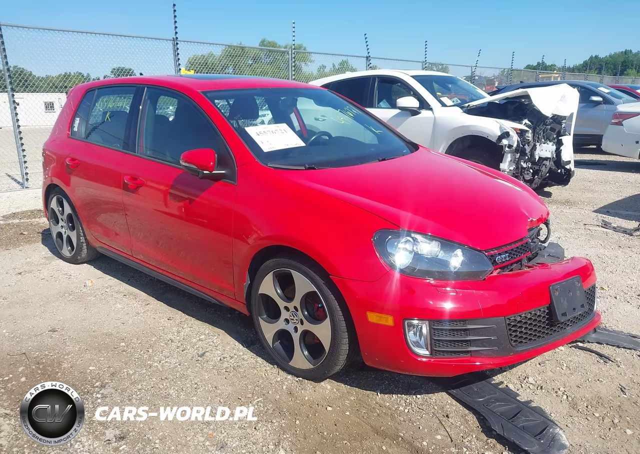 2012 Volkswagen Gti VIN:WVWHD7AJ4CW136673 - 1