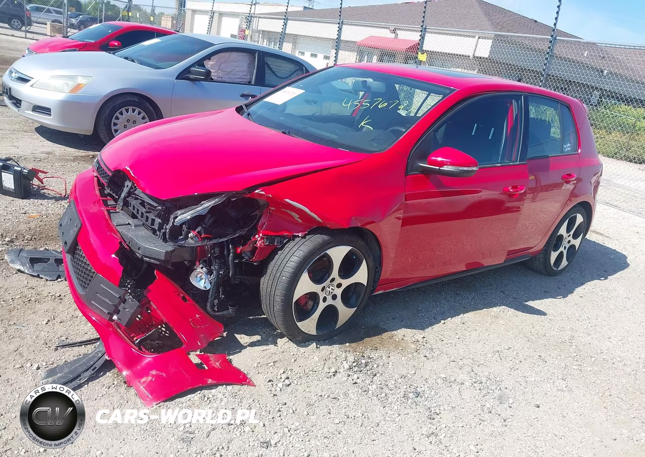 2012 Volkswagen Gti VIN:WVWHD7AJ4CW136673 - 2