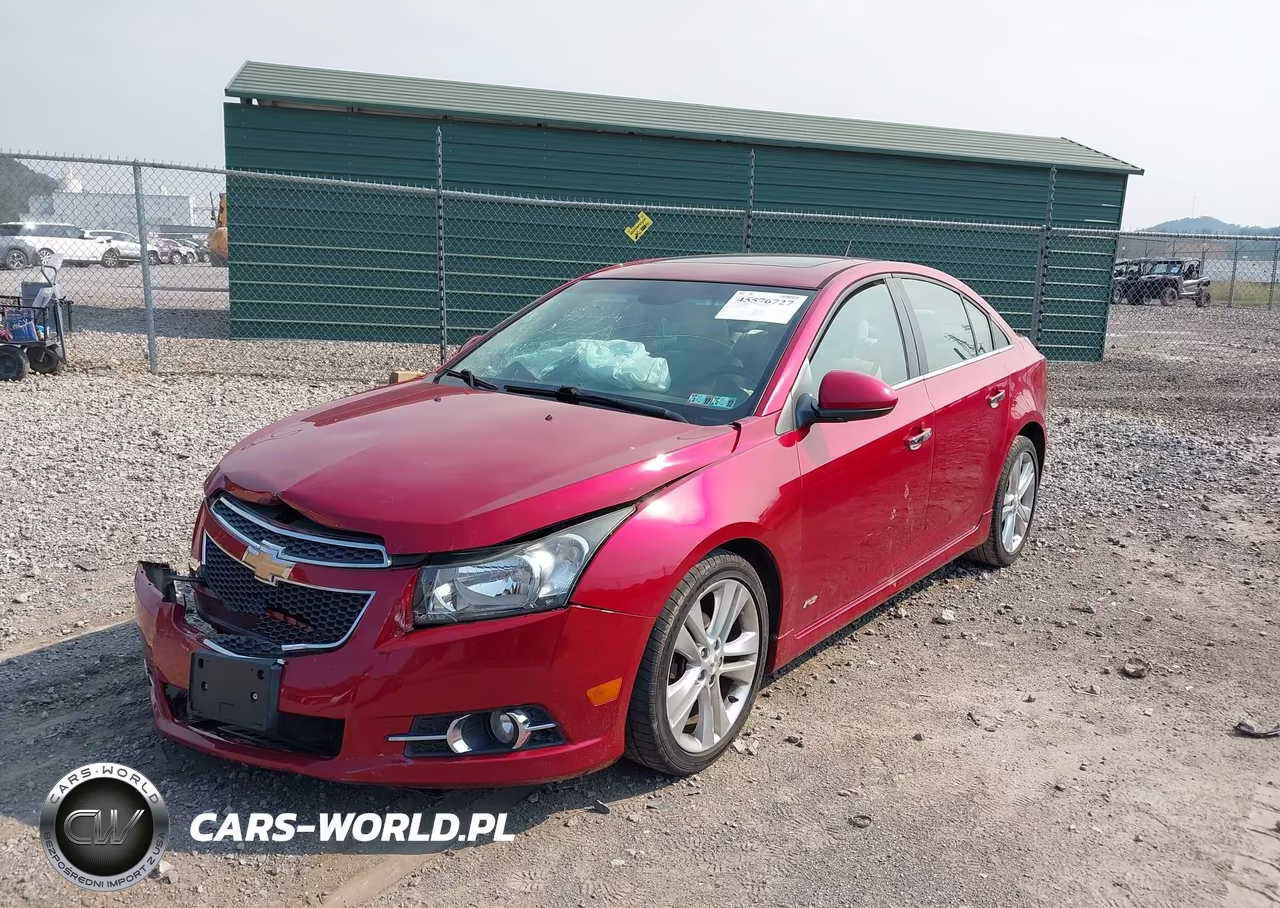 2013 Chevrolet Cruze Ltz VIN:1G1PG5SBXD7239843 - 2