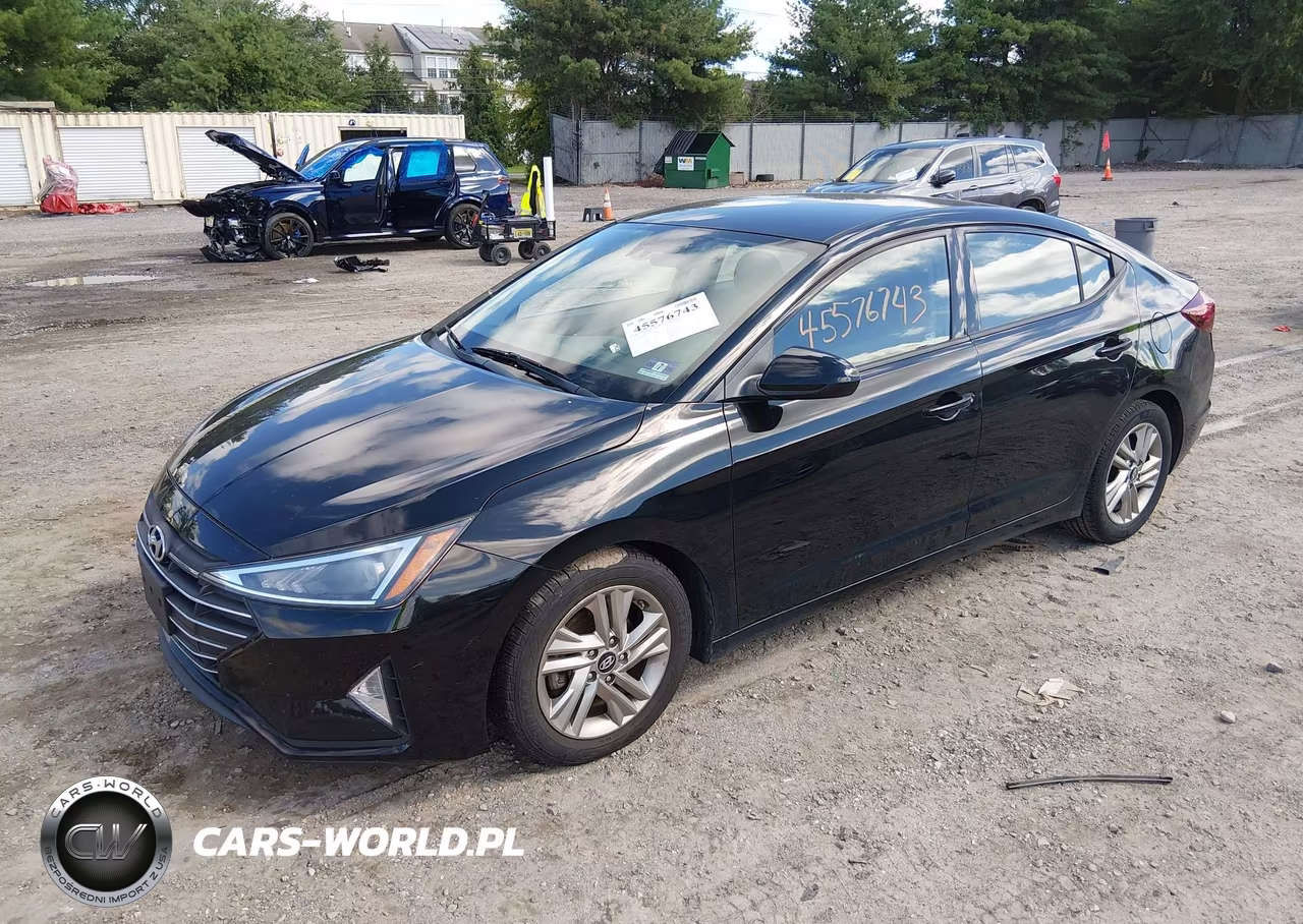 2019 Hyundai Elantra Sel VIN:5NPD84LF3KH431228 - 2